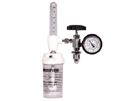 Oxygen Flow Meter with Humidifier Bottle (BPC)