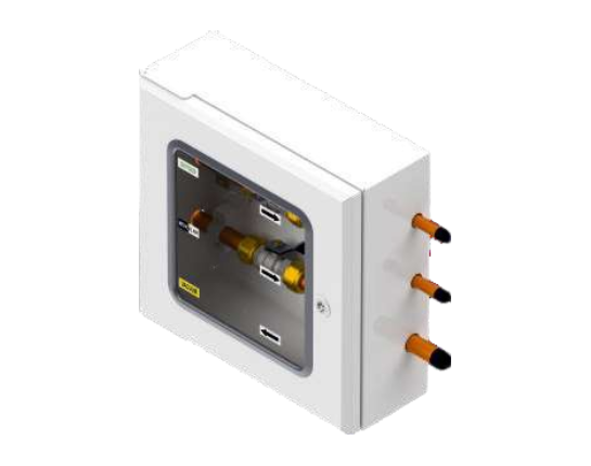 3 Gas Zonal Valve Box