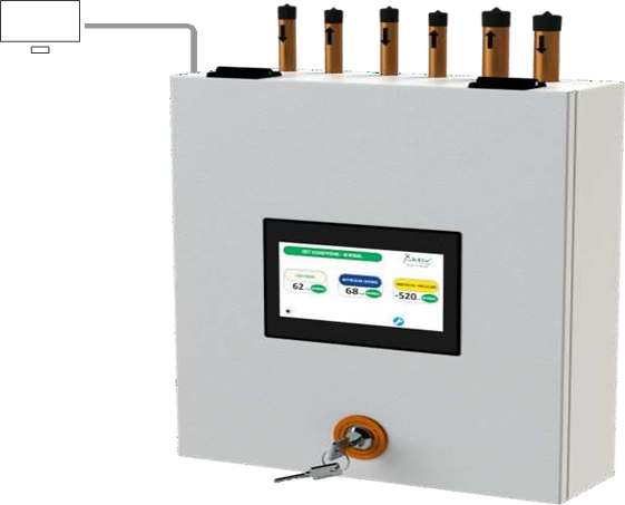Digital Flow Care Pipe Line Alarm with Area Isolation (Shield Excel)