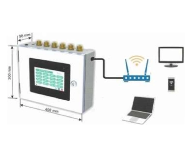 Digital Flow Care Master Alarm for Medical Gas Pipeline System (Cronus Master Alarm)