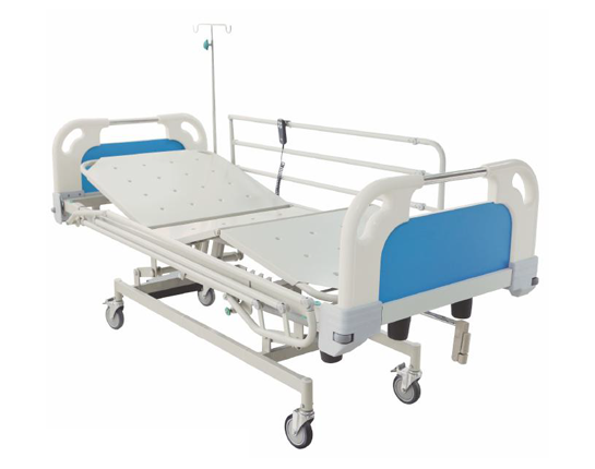 C-1104 ICU Bed Electrical with Collabsible Side Railing